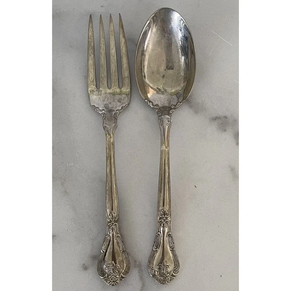 Godinger Casserole Spoon & Meat Serving Fork 8.5